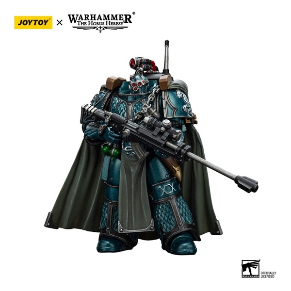Joytoy - Warhammer 40,000 (40k): The Horus Heresy - Alpha Legion Exodus The One who is Many With Sniper Rifle And Power Dagger - Action Figure 20cm