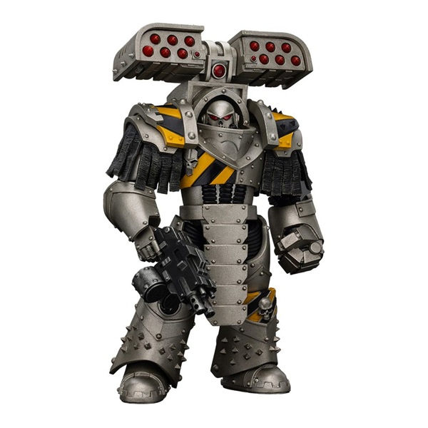 Joytoy - Warhammer 40,000 (40k): The Horus Heresy - lron Warriors Tyrant Siege Terminator with Rocket launcher - Action Figure 14cm