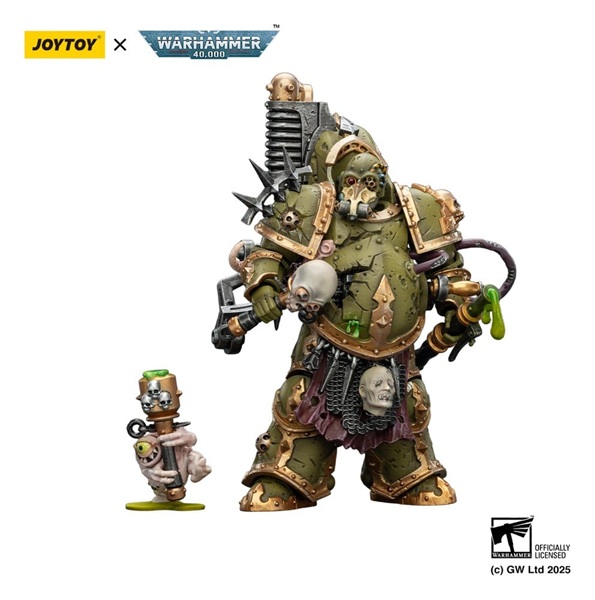 Joytoy - Warhammer 40,000 (40k): Death Guard Foul Blight spawn with Plague Sprayer - Action Figure 12cm