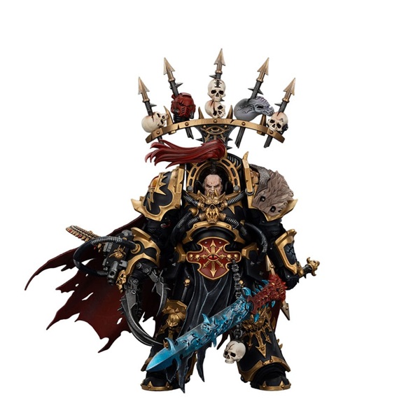Joytoy - Warhammer 40,000 (40k): Black Legion Abaddon the Despoiler with Drach'nyen and the Talo - Action Figure 16cm