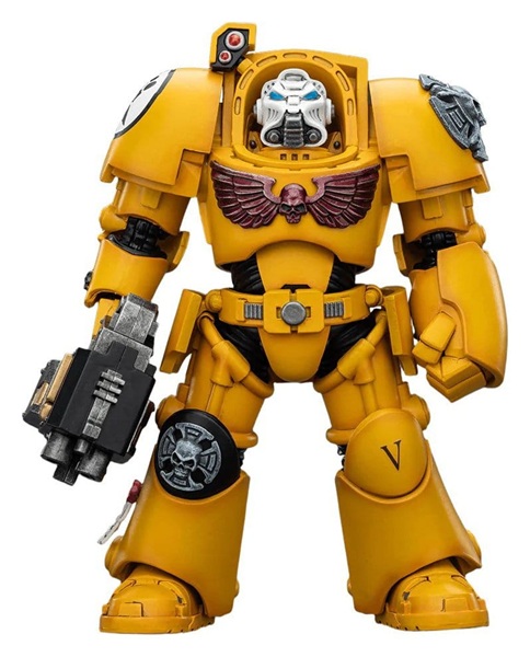 Joytoy - Warhammer 40,000 (40k): Imperial Fists Terminator 2 with Power Fist and Storm Bolter - Action Figure 14cm
