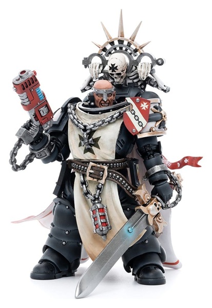 Joytoy - Warhammer 40,000 (40k): Black Templars Marshal Baldeckrath - Action Figure 12cm