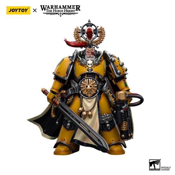 Joytoy - Warhammer 40,000 (40k): The Horus Heresy - Imperial Fists Legion Praetor with Power Sword - Action Figure 12cm