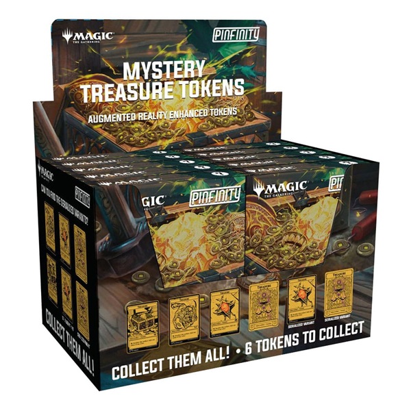 Magic: The Gathering - Token Blind Box - Mystery Treasure Token - Display (10 Blind Box)