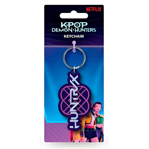 KPop Demon Hunters - Huntrix Logo - PVC Keychain / Nøglering