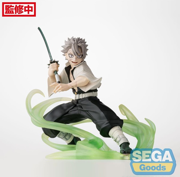 Demon Slayer: Kimetsu no Yaiba - Sanemi Shinazugawa - Hashira Training Arc - Xross Link Anime PVC Statue 12cm