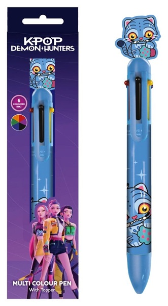 KPop Demon Hunters - Derpy Tiger - Multicoloured Pen