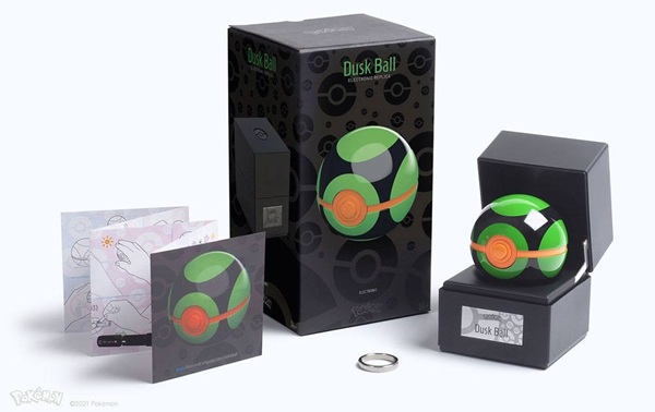 Pokemon - Diecast Pokeball Replica Sculpture: Dusk Ball - 8cm