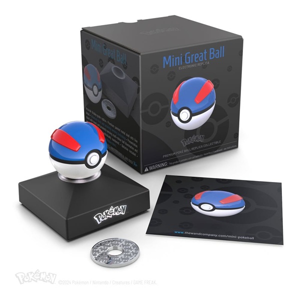 Pokémon - Diecast Pokeball Replica Sculpture: Mini Great Ball