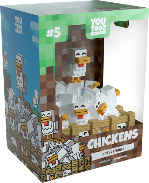 Youtooz: Minecraft - Chickens #5 - Vinyl Figure 9cm